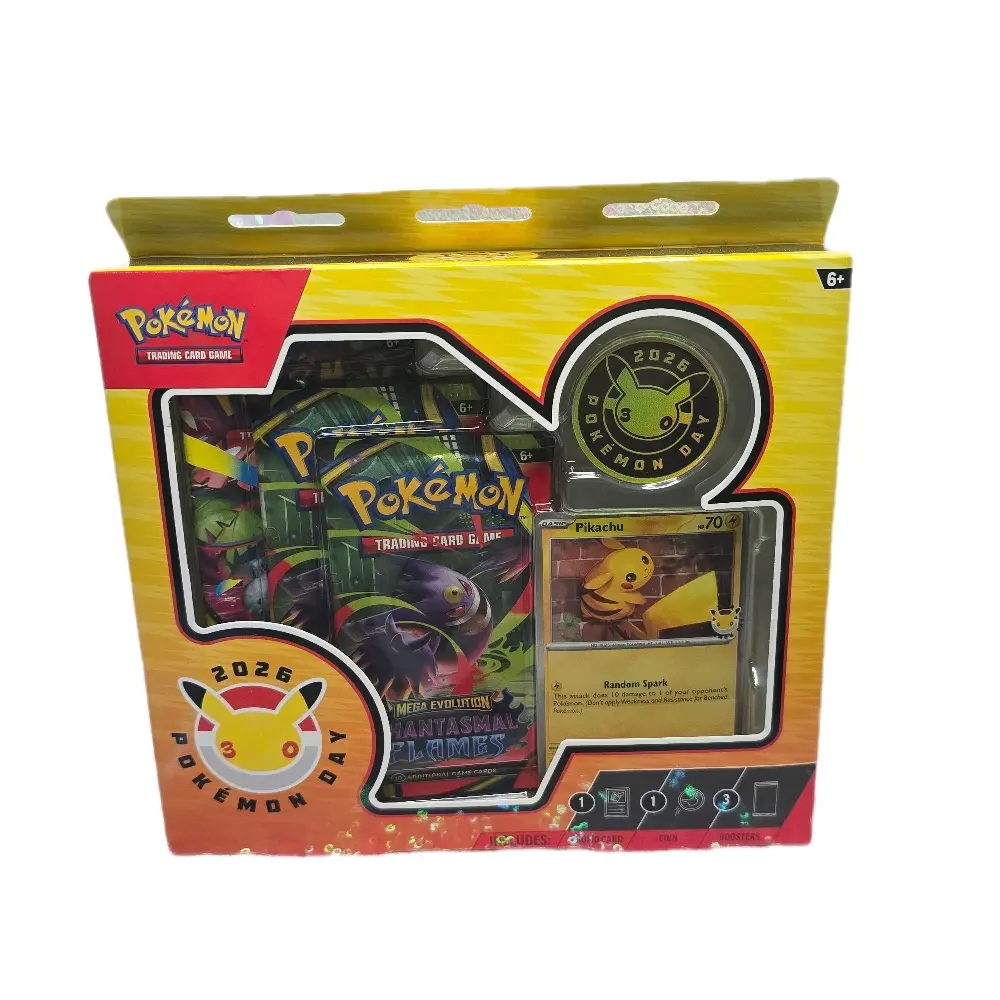 2026 Pokemon Day Official TCG Trading Card Box