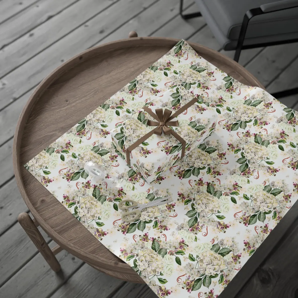 Hydrangeas Wrapping Papers