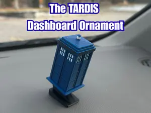 Time Travel Box Dashboard Drift Ornament - Sci-Fi Car Decoration