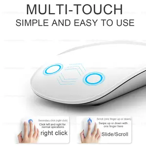 Original Multi-Touch Surface Magic Mouse For Macbook Pro Air Mini Laptop Tablet PC iPad Bluetooth 5.0 Wireless Mouse