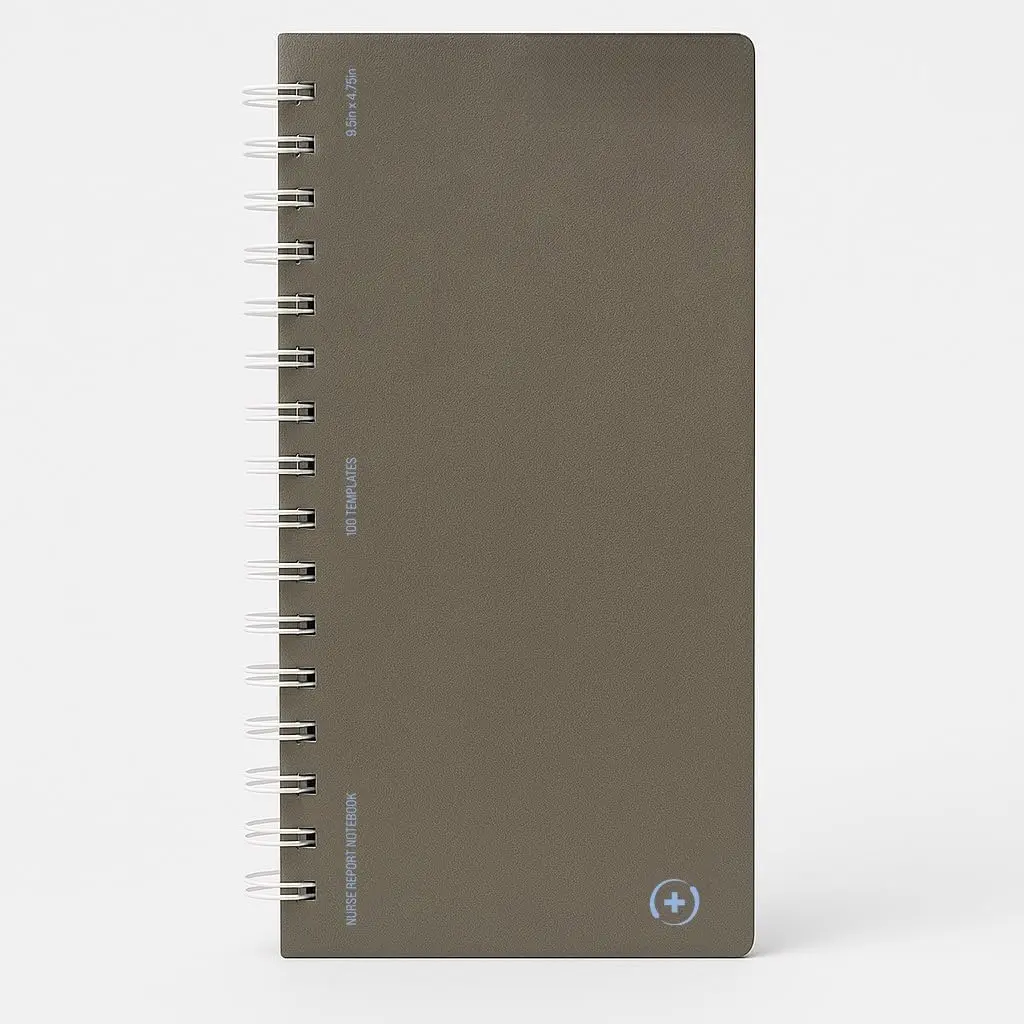 Nurse Report Notebook - 100  Templates - Nurse Brain and  Report Notebook - Notebook for  School,  Clinicals, Nurse Brain Sheet, SBAR - Nurse Essentials & Nurse Appreciation