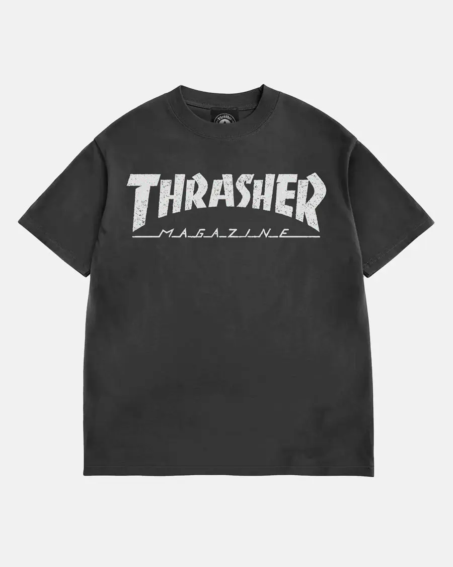 MAG LOGO VINTAGE - T-SHIRT - BLACK