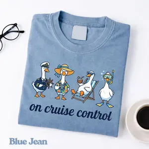 Cruise Lover Shirt Funny Goose Vacation Summer Trip Design, Gift For Cruise Lovers
