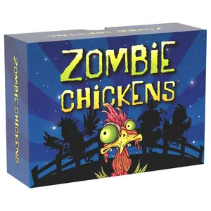 Zombie Chickens Card Game - Fun Family Party Game - 1-4 Players