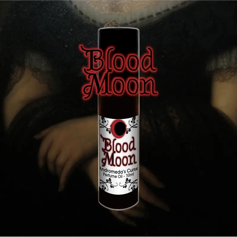 Bloodmoon - Dripping Wax, Rose, Old Coffins - Rollerball Perfume Oil