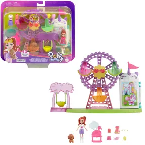 Carnival Playset with Doll, Pet & Accessories – Fun Ferris Wheel Toy for Kids, Perfect Gift for Imaginative Play
