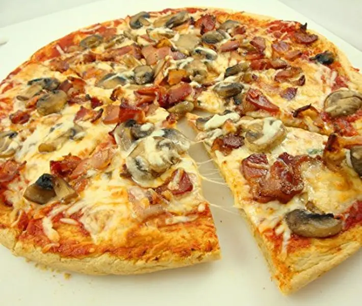 Low Carb Pizza Crust (3 Shells) - Fresh Baked - All Natural - No Sugar - High Protein - Diabetic Friendly