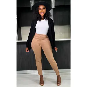 Dubai Velour Pants Brown