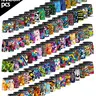KJFISTMU Men's Boxers (12-Pcs/24-Pcs) - Stylish Geometric Graffiti Pop Art Pattern, Soft Stretchy Breathable Moisture-Wicking Fabric, Suitable for Sports & Office, Underoos Menswear Elastic Underwear