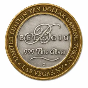Silver Historical Casino Token (.999 SIlver)