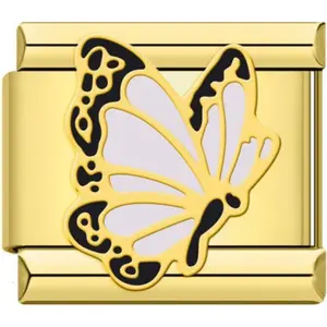 White Butterfly Charm