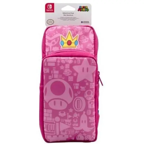 Switch Accessory:  Case - HORI Adventure Pack Shoulder Bag - Princess Peach:  Officially Licensed by Nintendo  [GAMES ACCESSORIES] Backpack