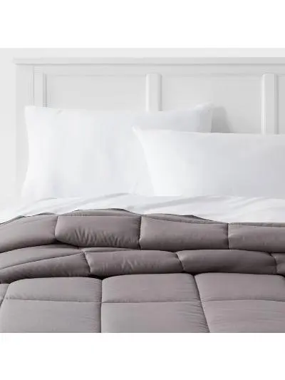 Twin/Twin Extra Long Down Alternative Washed Microfiber Reversible Comforter