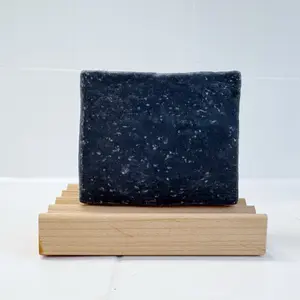 STEEL BUCK Men's Bar Soap Handmade Natural Ingredients 4.5 oz with Icy Peppermint & Warm Amber Scent Organic Avocado Oil for Moisture and Nourishment