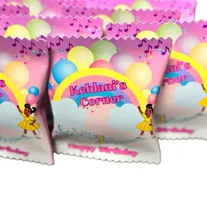 Kehlani's Corner Custom Fruit Snack Labels - Colorful Packaging with Fun Graphics for Special Occasions