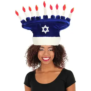 Happy Chanukah Soft Costume Hat