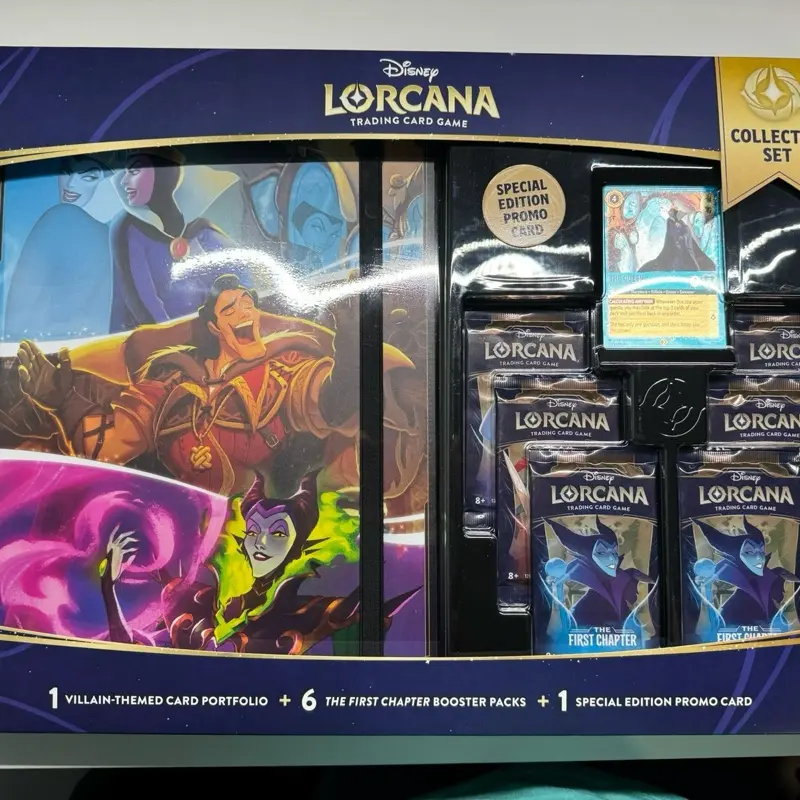 lorcana first edition booster box Amazon.com: Ravensburger Disney Lorcana TCG: The First Chapter Booster Pack  Display | 24 Packs with 12 Trading Cards Each | Ideal for Collectors &  Disney Fans main image 0