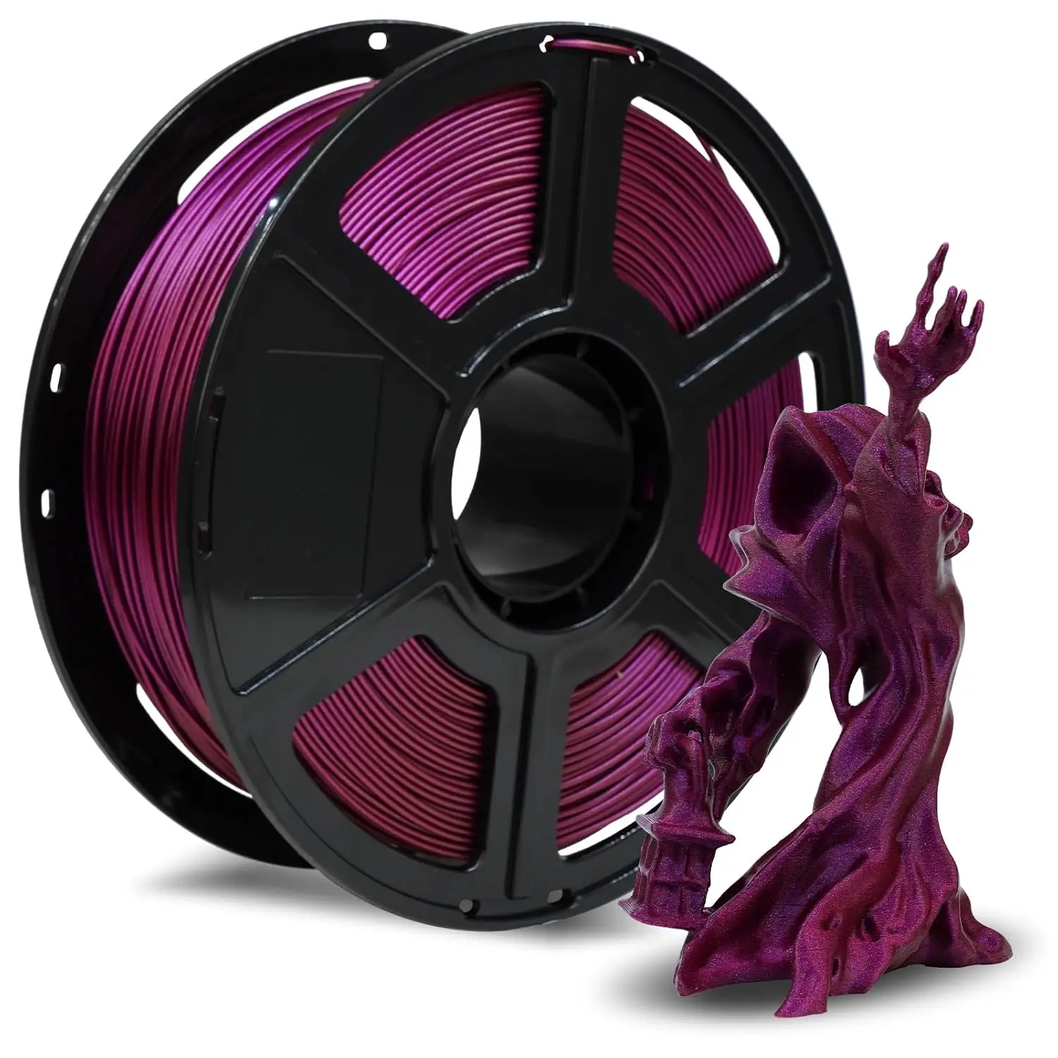 Flashforge  PLA 3D Printer Filament, 1.75mm Diameter, 1kg Spool, +/-0.02mm Accuracy, 350mm/s Max Printing Speed, Business-Friendly Profit-Driven Use, High-Volume Compatibility, Enhanced Flow & Cooling, Optimized Efficiency, High-Quality Smooth Prints