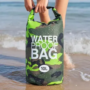 Outdoor waterproof bag, portable bag, waterproof bucket bag, cycling, camping, creek traceability bag, swimming essential supplies, rafting waterproof bag