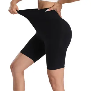 Womens Gym Shorts Scrunch Butt Lifting Workout Yoga Pants Seamless High Waisted Booty Biker Exercise Slim Fit Short