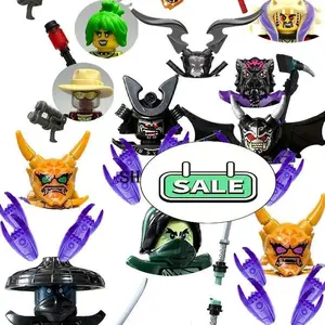 Toy Anime Cartoon TVBricksDollsNinja Lloyd Garmadon KaiZane jayNyaBuilding Blocks AssemblingToysModelkids Gifts