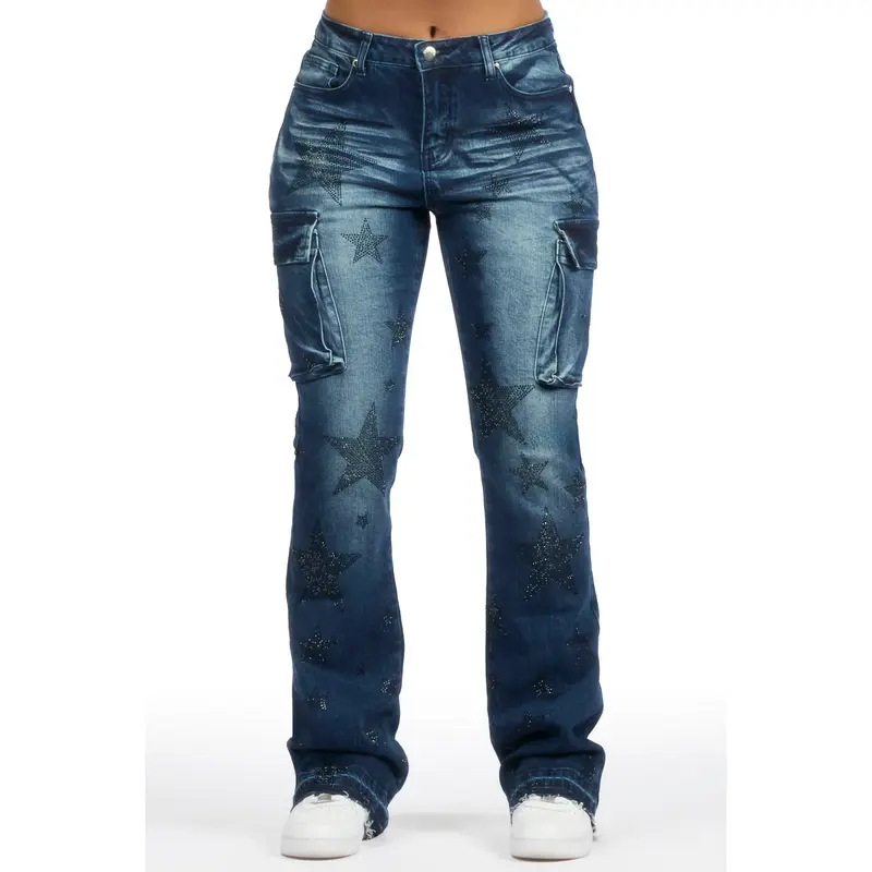 パンツ Share spirit lace up denim pants lgb lgb skull jeans - TikTok Shop