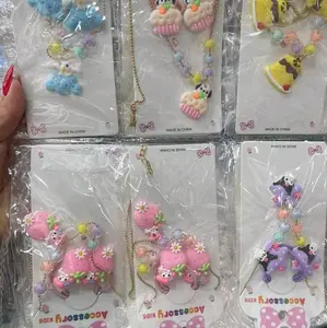 kuromi and friends necklace set