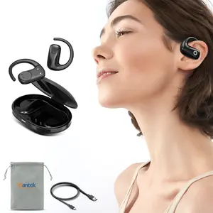 【Premium Open Ear Earbuds Highly recommended】 Wireless Earbuds with Ear Hooks, Bluetooth 5.4, 32H HiFi Stereo Open Ear Headphones with Clear Calls, Touch Control Operate Fit Cycling,Running,Workout Audio Headset audifonos bluetooth wired earphones