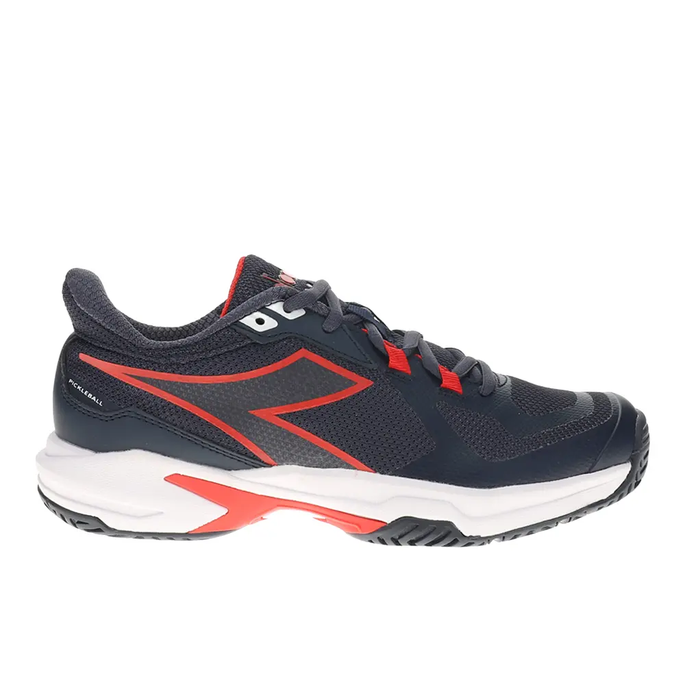 diadora Mens Trofeo 2 All Ground Pickleball Pickleball Sneakers Shoes - Blue, Red