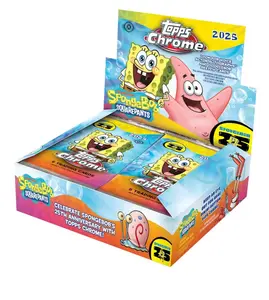 SpongeBob Chrome 25th Anniversary Hobby Box (Topps 2025)