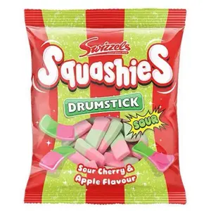 Swizzels Drumstick Squashies Sour Cherry & Apple