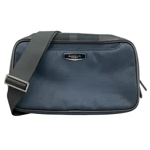 Pre-owned BURBERRY Nylon Shoulder Bags Black Label Crestbridge Shoulder Bag