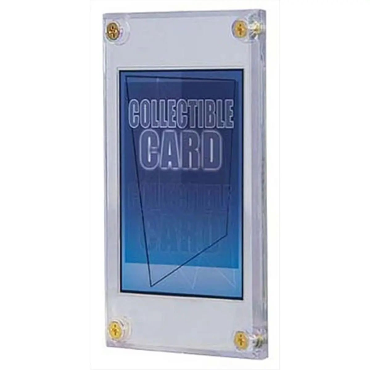 212 MAIN 0.25 in. 4-Screw Screwdown Card Organizer - Acid-Free, Ultra-Clear Transparent View for Standard Cards, Sports Collectibles