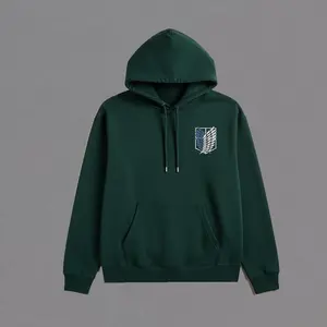Attack on Titan Embroidered Freedom Wings Tee, Hoodie & Sweatshirt | Survey Corps Wings of Freedom | Embroidered AOT Anime Fan Gift | Handmade Cosplay Streetwear Gift For Her/Him