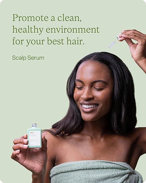 Divi Scalp Serum for Fuller, Thicker-Looking Hair & Healthy Scalp, 30ml - 1 Pack Haircare Blend Divi Scalp Serum for Fuller, Thicker-Looking Hair & Healthy Scalp, 30ml - 1 Pack Haircare Blend