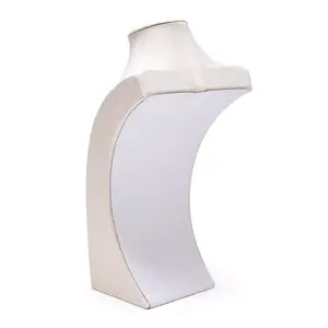 Jewelry Display Bust, Necklace Mannequin Holder Stand for Retail, Shows 12 Inch