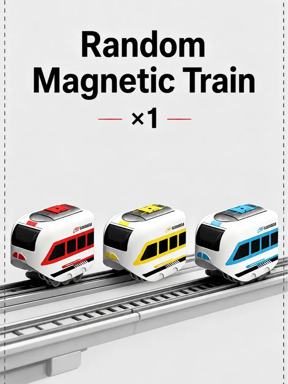 [LIVE ONLY] 1 Magnetic Train Suitable for Magenetic Track Train Set
