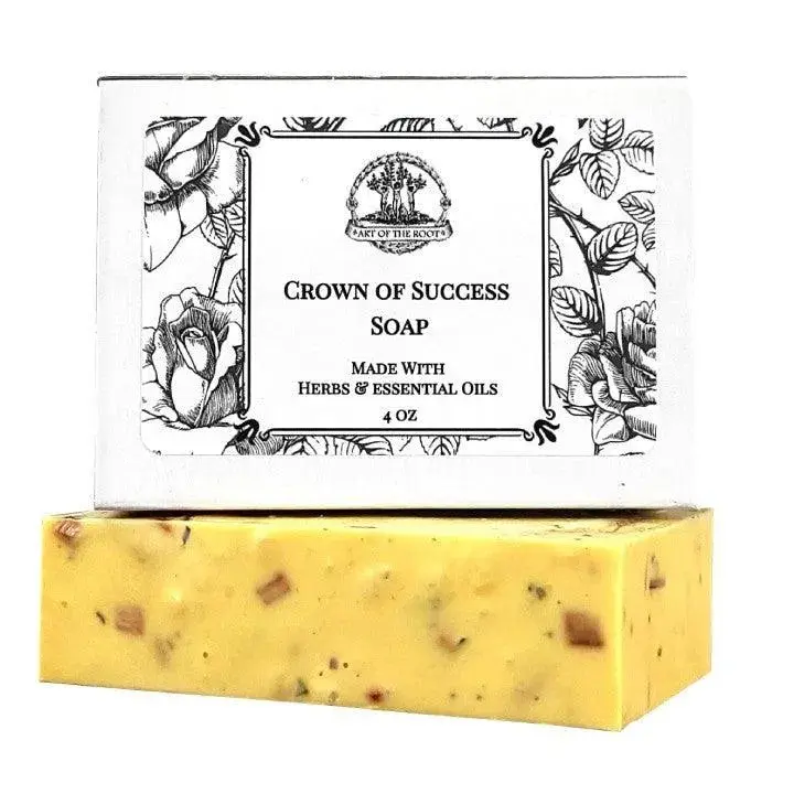 Crown of Success Shea Herbal Soap for Prosperity, Achievement & Victory