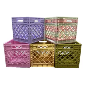 3d printed custom milk crates desktop organizer Boxes