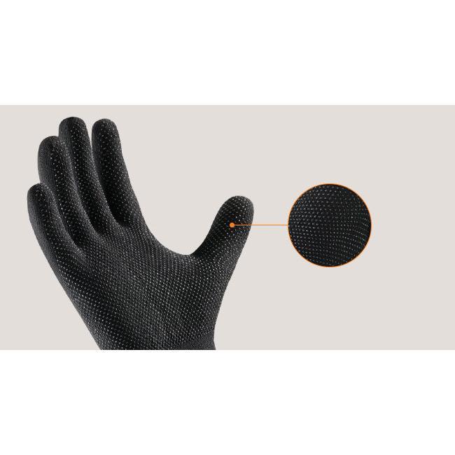 COOLJOB 12/60 Pairs Cotton Work Gloves with Non-Slip Grip Dots, Breathable Lightweight Gloves for Construction Gardening