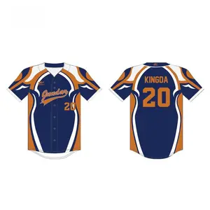 Baseball Team Jerseys Custom Logo Breathable Quick Dry Softball Uniforms Personalized Sports Suits for Men and Women