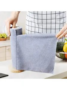 30 Reusable Microfiber Cloths, Hand Tear Cleaning Towels, Multifunctional Household Cleaning Products, Kitchen Cloth Replacement, Cleaning Tools, Suitable For Cars, Kitchen Utensils, Furniture, Rooms, Bathrooms, Halloween, Christmas, Birthday Gifts, Perf