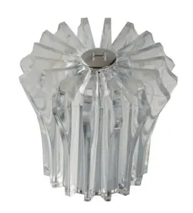 Avalon PP Marquis Replacement Hot Shower Handle Clear Acrylic Design for Your Shower System