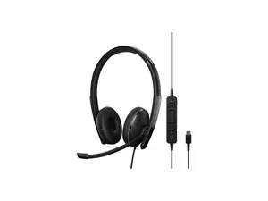 EPOS | SENNHEISER ADAPT 160T ANC USB-C Headset - Stereo - USB Type C, USB Type A - Wired - On-ear - Binaural - Ear-cup - Noise Cancelling Microphone - Noise Canceling