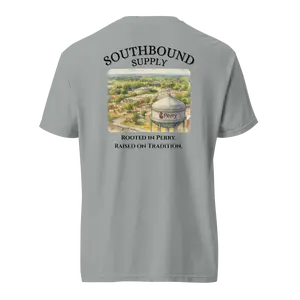 Southbound Supply Rooted in Perry Tee - Fitted Short Sleeve Crew Neck Casual Summer Shirt for Hometown Pride