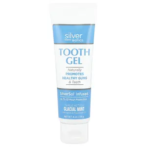 American Biotech Labs Silver Biotics®, Tooth Gel, Glacial Mint, 4 oz (114 g)