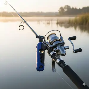 Portable Adjustable Pocket-Sized Fishing Line Spooler with Smooth Winder, Compact Storage Case for Reel Maintenance. Corrosion-Resistant Tackle Accessory for Fresh & Saltwater Fishing.