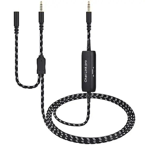 HD60 S Chat Link Pro Cable for Elgato HD60 X, HD60S Plus Capture Card | Party Chat Adapter for Nintendo Switch, PS5, PS4, Xbox One, with in-line Isolator