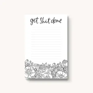 XL POST-IT NOTES | 4x6" | 2 Available Designs | Floral Stationery