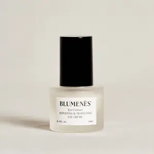 BLUMENES Eye Contact Depuffing & Tightening Eye Crème with Niacinamide Peptides Hyaluronic Acid for Dry Skin